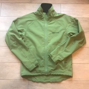 Marmot jacket green. Small